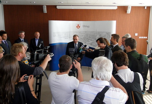 Elbląg, Grzegorz Schetyna zajrzał do Elbląga Elbląg, Grzegorz Schetyna zajrzał do Elbląga