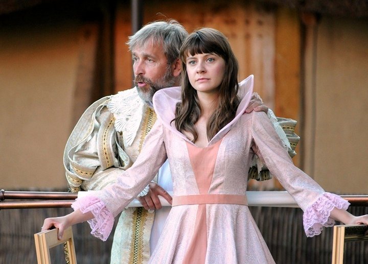 Elbląg, Małgorzata Rydzyńska i Mirosław Siedler w "Burzy" Elbląg, Małgorzata Rydzyńska i Mirosław Siedler w "Burzy"