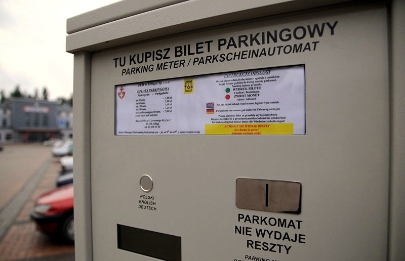 Elbląg, Parkometry, podziękowania Elbląg, Parkometry, podziękowania