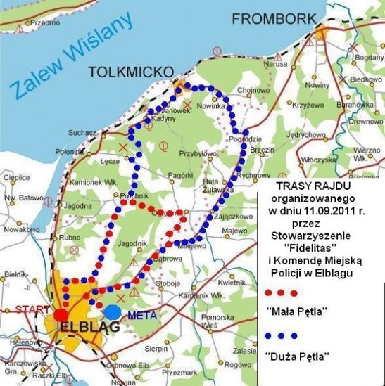 Elbląg, Przed niedzielnym rajdem rowerowym Elbląg, Przed niedzielnym rajdem rowerowym