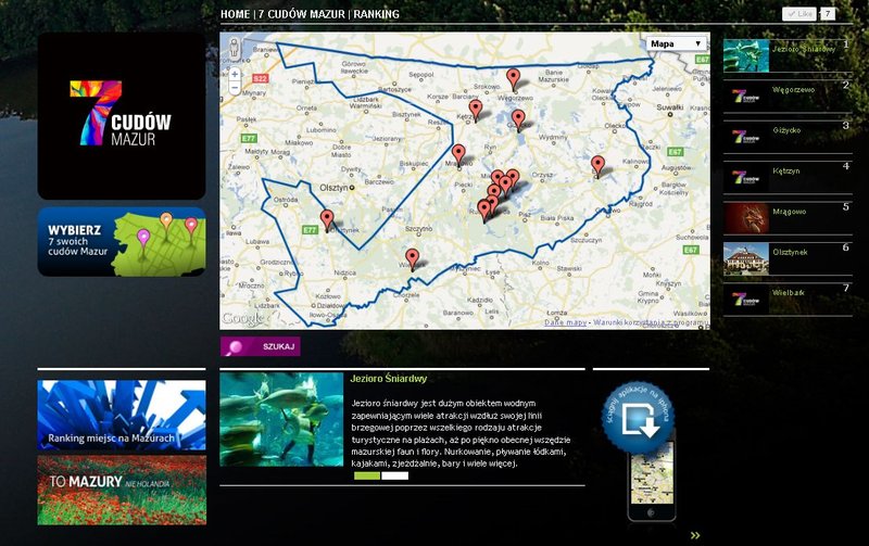 Elbląg, Rusza interaktywny projekt „7 Cudów Mazur” Elbląg, Rusza interaktywny projekt „7 Cudów Mazur”