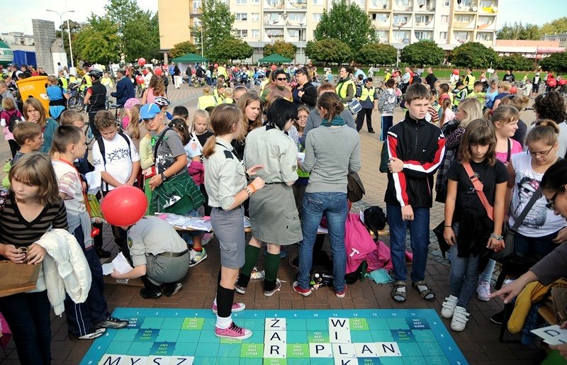 Elbląg, Na Zielonym Festynie Ekoludka można było zagrać w ekoscrabble