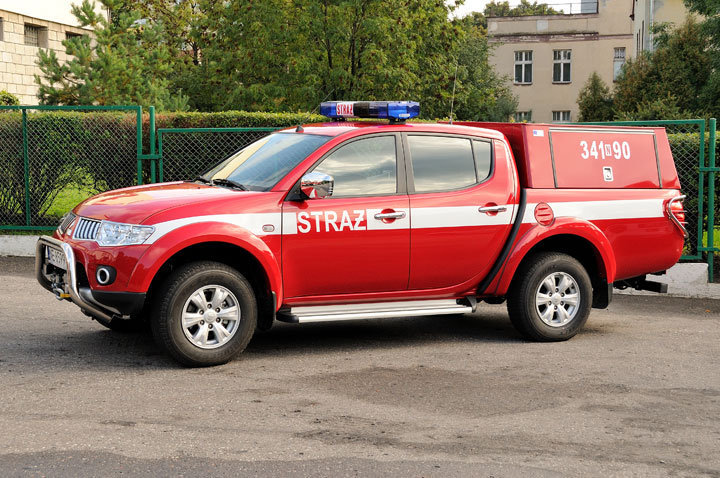 Elbląg, Nowe, warte 130 tys. zł auto trafiło do elbląskich strażaków