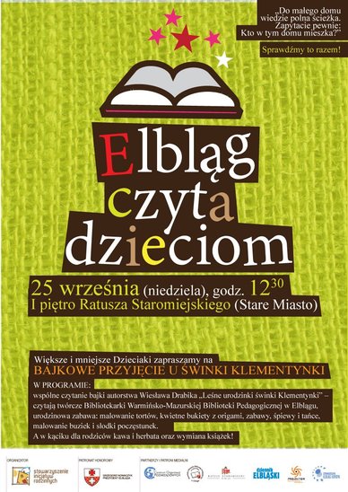 Elbląg, Elbląg Czyta Dzieciom Elbląg, Elbląg Czyta Dzieciom