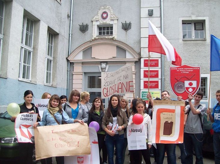 Elbląg, Uczniowie Ekonomika głosują!