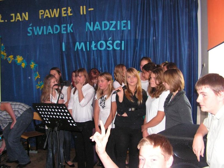 Elbląg, Dzień Papieski w Gimnazjum nr 7