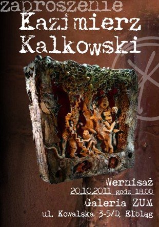 Elbląg, Kazimierz Kalkowski w Galerii ZUM Elbląg, Kazimierz Kalkowski w Galerii ZUM