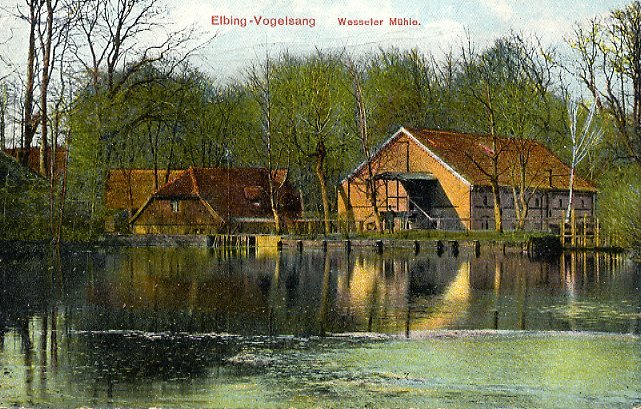 Elbląg, Młyn Wessel, Bażantarnia Elbląg, Młyn Wessel, Bażantarnia