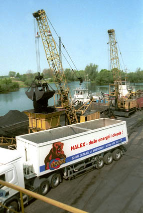 Elbląg, Spółka Halex jeszcze kilka lat temu była jedną z największych firm importujących rosyjski węgiel do Polski