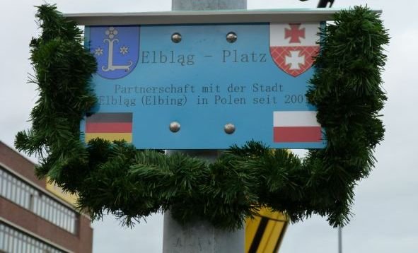 Elbląg, Elbląski plac w Leer Elbląg, Elbląski plac w Leer