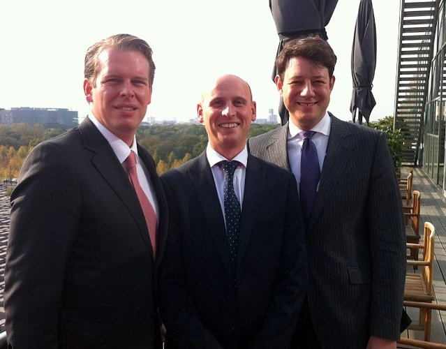 Elbląg, Od prawej: Philipp Mißfelder, Marek Kucharczyk, Daniel Walther.