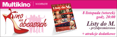 Elbląg, Kino Na Obcasach: Listy do M. Elbląg, Kino Na Obcasach: Listy do M.
