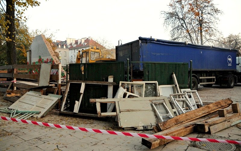 Elbląg, Budynek został rozebrany w miniony piątek