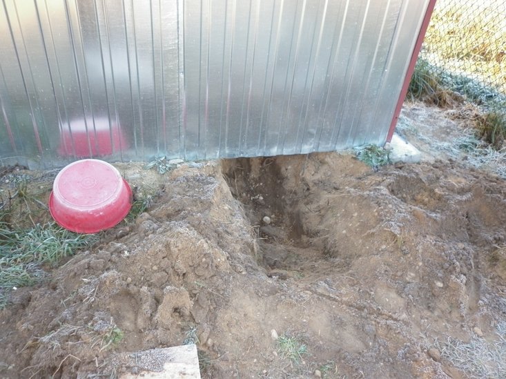 Elbląg, Podkop do... garażu