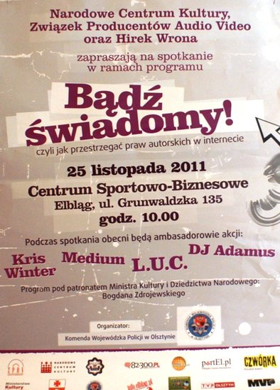 Elbląg, Bądź świadomy! Elbląg, Bądź świadomy!