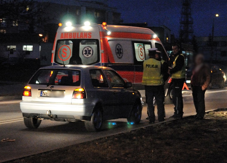 Elbląg, Potrącenie pieszego na Królewieckiej