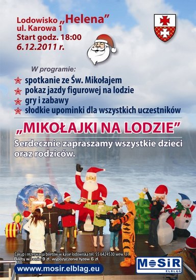 Elbląg, Mikołajki na lodzie Elbląg, Mikołajki na lodzie