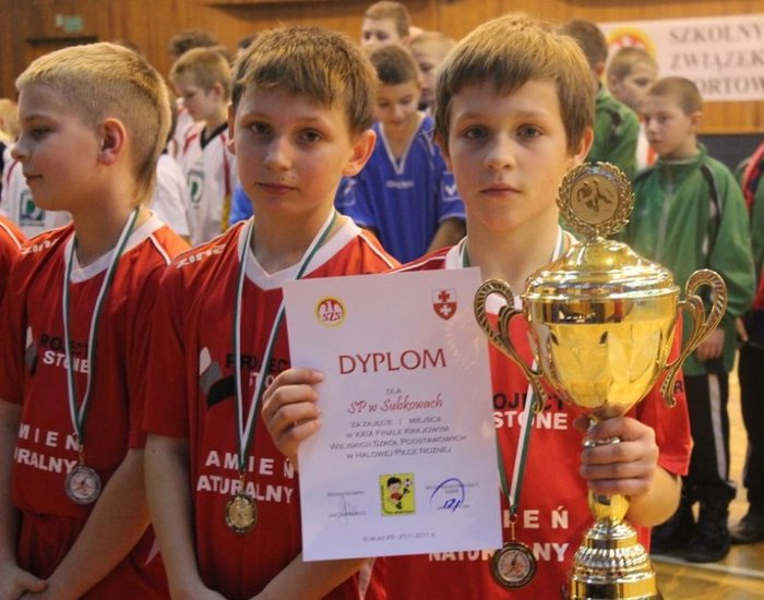 Elbląg, Pierwsze miejsce zajęli młodzi piłkarze ze Szkoły Podstawowej w Subkowach Elbląg, Pierwsze miejsce zajęli młodzi piłkarze ze Szkoły Podstawowej w Subkowach