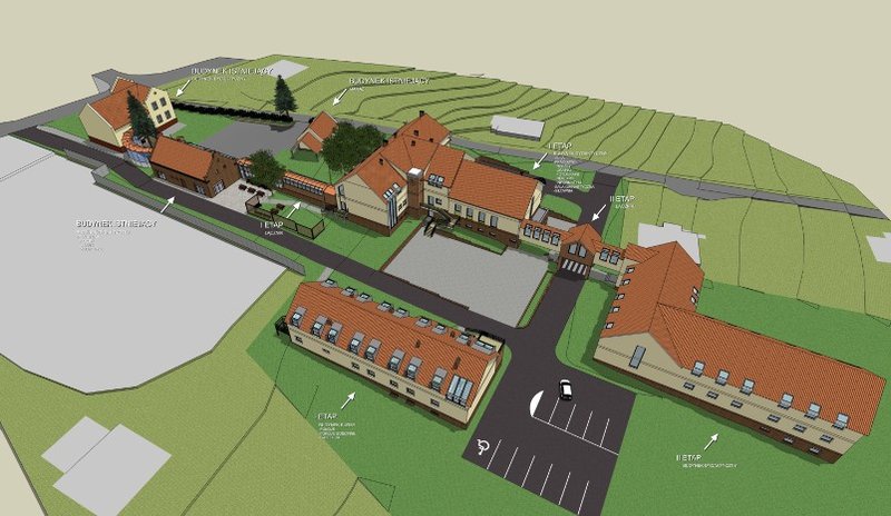 Elbląg, Plan rozbudowy Liceum Plastycznego w Gronowie Górnym Elbląg, Plan rozbudowy Liceum Plastycznego w Gronowie Górnym
