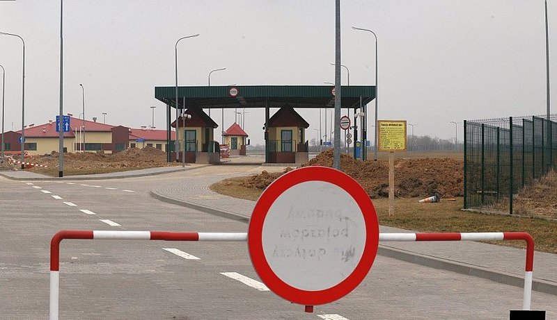 Elbląg, Przejście graniczne  w Grzechotkach (źródło wikipedia.org)