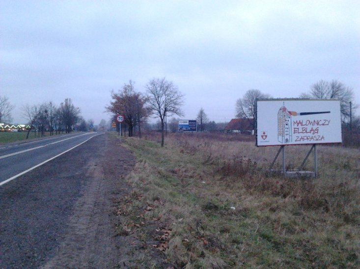 Elbląg, Miejska reklama w polu? Elbląg, Miejska reklama w polu?