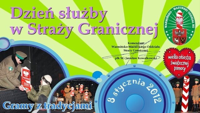 Elbląg, Straż Graniczna gra z WOŚP