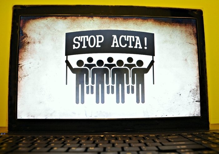 Elbląg, Elbląski protest przeciwko ACTA