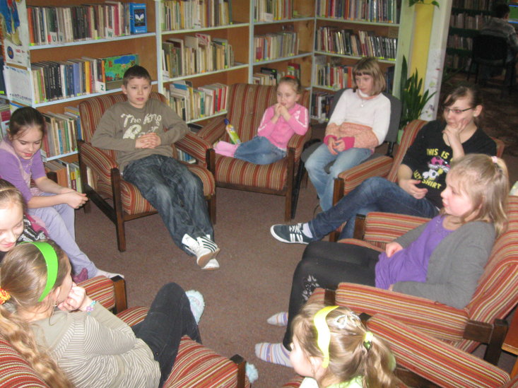 Elbląg, Ferie z bajką w bibliotece