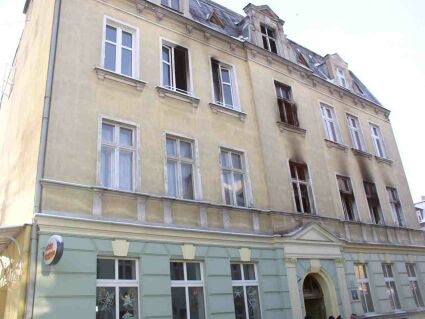 Elbląg, Po pożarze (zdjęcie nadesłane przez Seillera - dzięki) Elbląg, Po pożarze (zdjęcie nadesłane przez Seillera - dzięki)