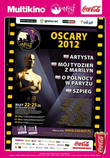 Elbląg, eNeMeF: Oscary 2012 Elbląg, eNeMeF: Oscary 2012