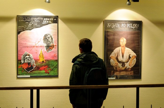 Elbląg, Plakaty filmowe prezentowane są na I i II piętrze CSE Światowid Elbląg, Plakaty filmowe prezentowane są na I i II piętrze CSE Światowid