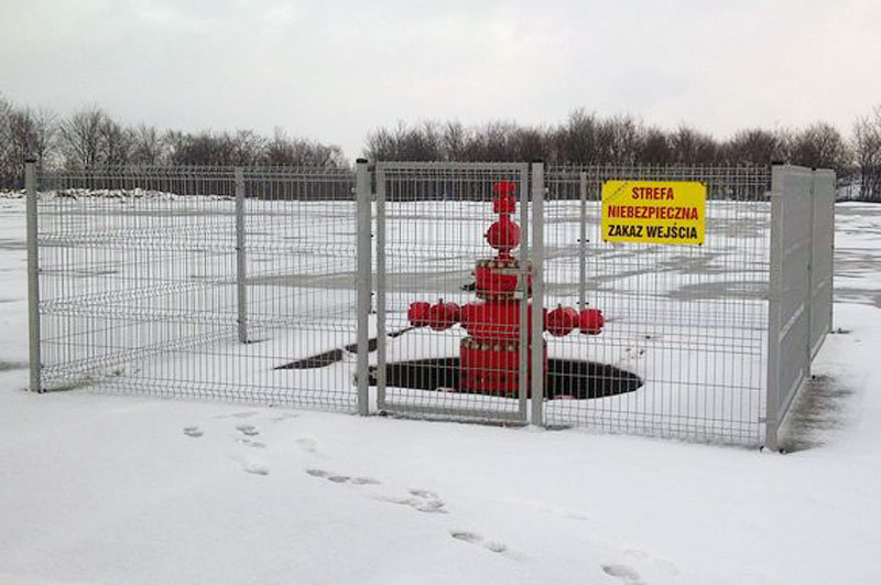 Elbląg, Głowica, o której mówi Tomasz Gryżewski. Ma około jednego metra wysokości.