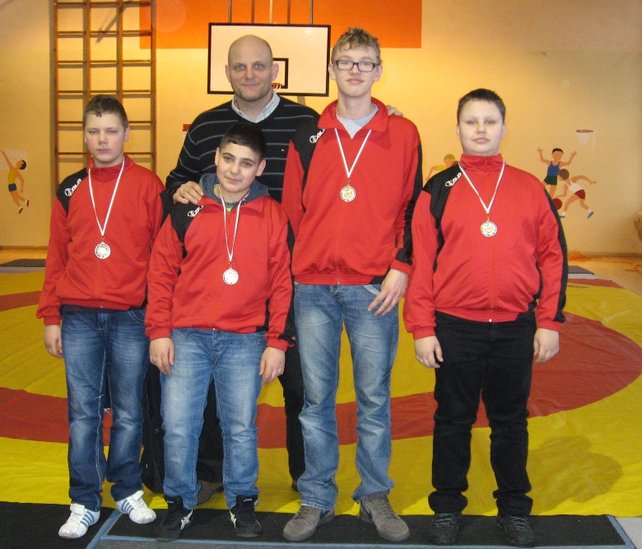 Elbląg, Młodzicy na podium (zapasy) Elbląg, Młodzicy na podium (zapasy)