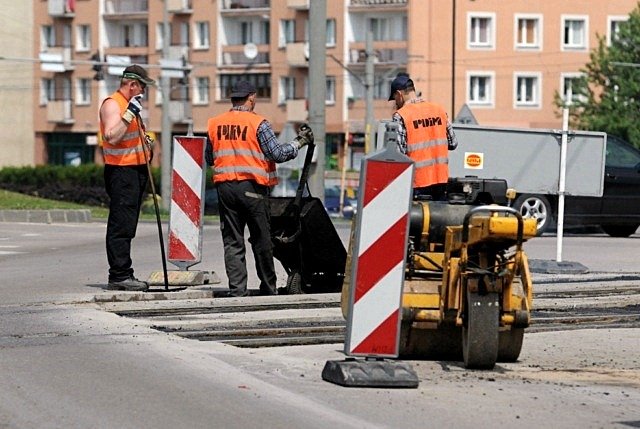 Elbląg, Robót drogowych ciąg dalszy Elbląg, Robót drogowych ciąg dalszy