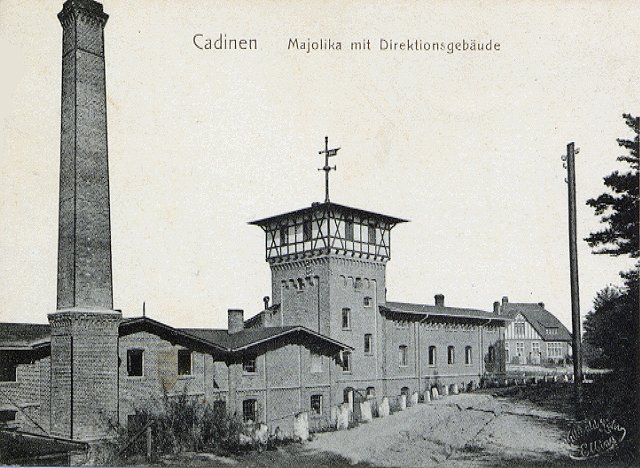Elbląg, Fabryka majoliki w Kadynach Elbląg, Fabryka majoliki w Kadynach