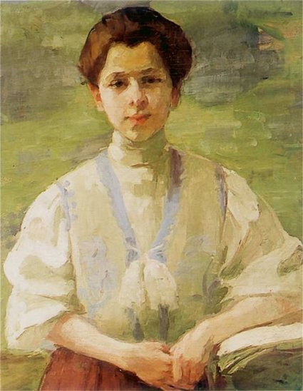 Elbląg, Olga Boznańska „Autoportret”