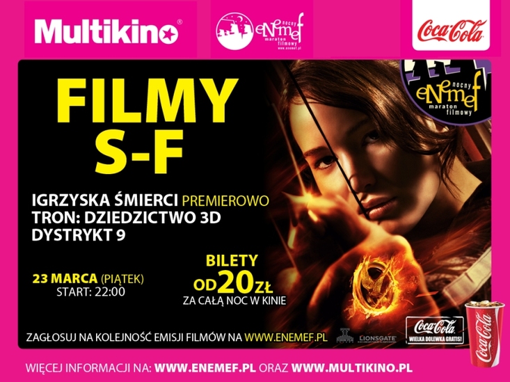 Elbląg, eNeMeF: Filmy science fiction