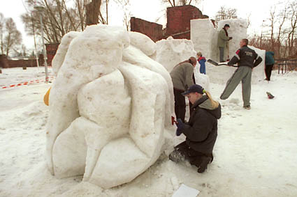 Elbląg, Ubiegłoroczny Snowfest cieszył się dużym powodzeniem wśród elblążan Elbląg, Ubiegłoroczny Snowfest cieszył się dużym powodzeniem wśród elblążan