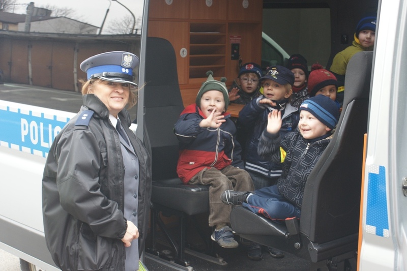Elbląg, Przedszkolaki z wizytą u policjantów