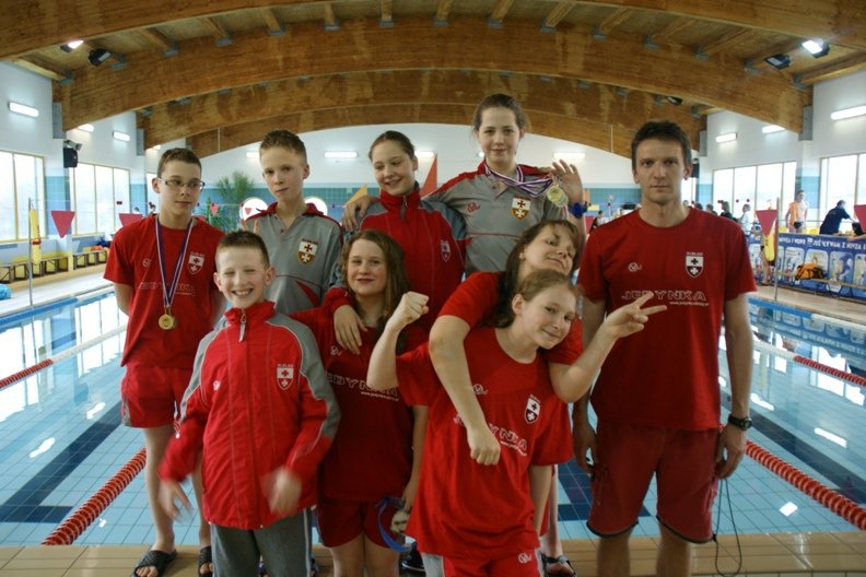 Elbląg, Medale dla młodych pływaków