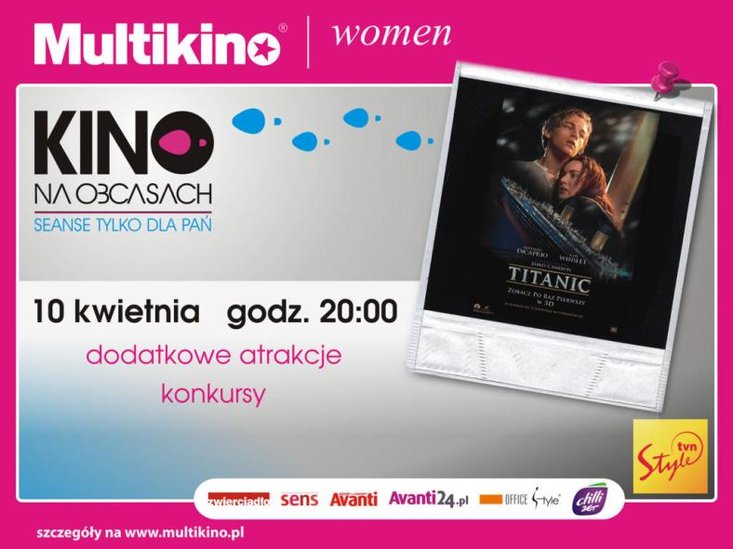 Elbląg, „Titanic 3D” w Kinie na Obcasach