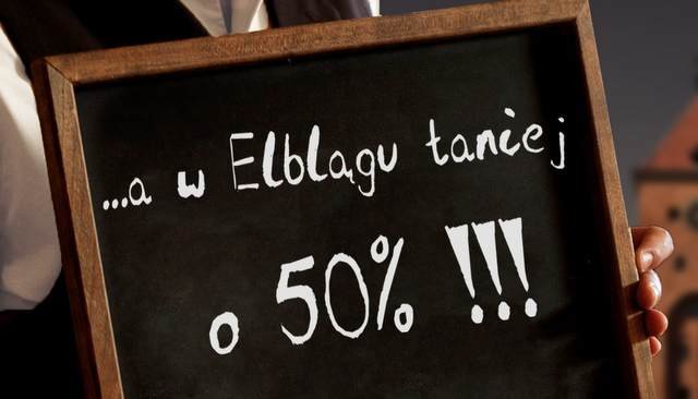 Elbląg, W kwietniu „Elbląg za pół ceny” Elbląg, W kwietniu „Elbląg za pół ceny”
