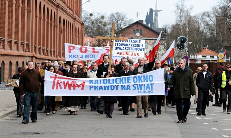 Elbląg, Manifestujący przeszli ulicami miasta pod Pomnik Ofiar Grudnia '70