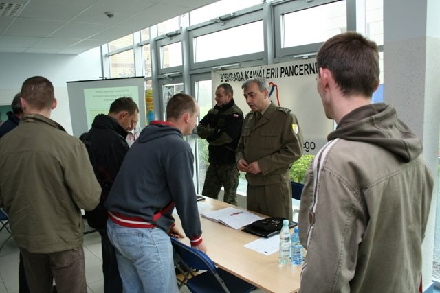 Elbląg, Wojsko na Elbląskich Targach Pracy Elbląg, Wojsko na Elbląskich Targach Pracy