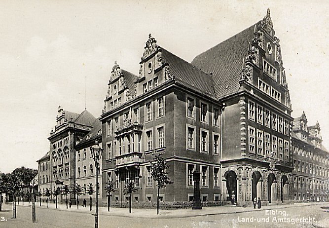 Elbląg, Budynek sądu Elbląg, Budynek sądu
