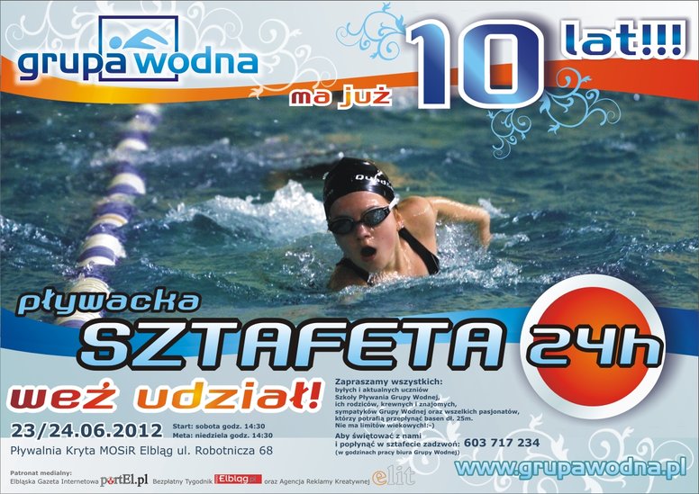 Elbląg, Ahoj, miłośnicy pływania! Elbląg, Ahoj, miłośnicy pływania!