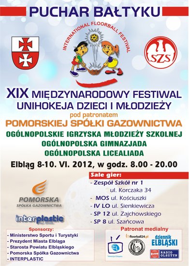 Elbląg, XIX Międzynarodowy Festiwal Unihokeja Elbląg, XIX Międzynarodowy Festiwal Unihokeja