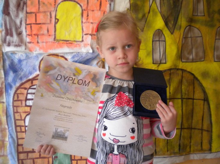 Elbląg, Zuzia Opęchowska - laureatka ogólnopolskiego konkursu plastycznego Elbląg, Zuzia Opęchowska - laureatka ogólnopolskiego konkursu plastycznego