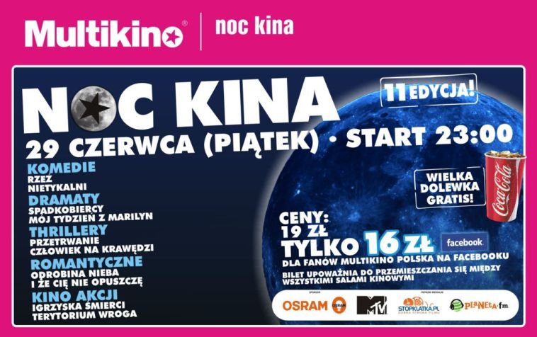 Elbląg, 11. Noc Kina Elbląg, 11. Noc Kina