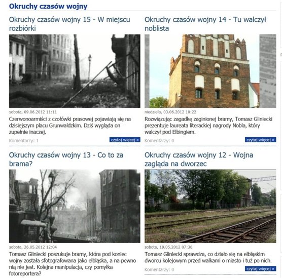 Elbląg, Każdy ma swoją historię i swoją pamięć - posłuchaj! Elbląg, Każdy ma swoją historię i swoją pamięć - posłuchaj!